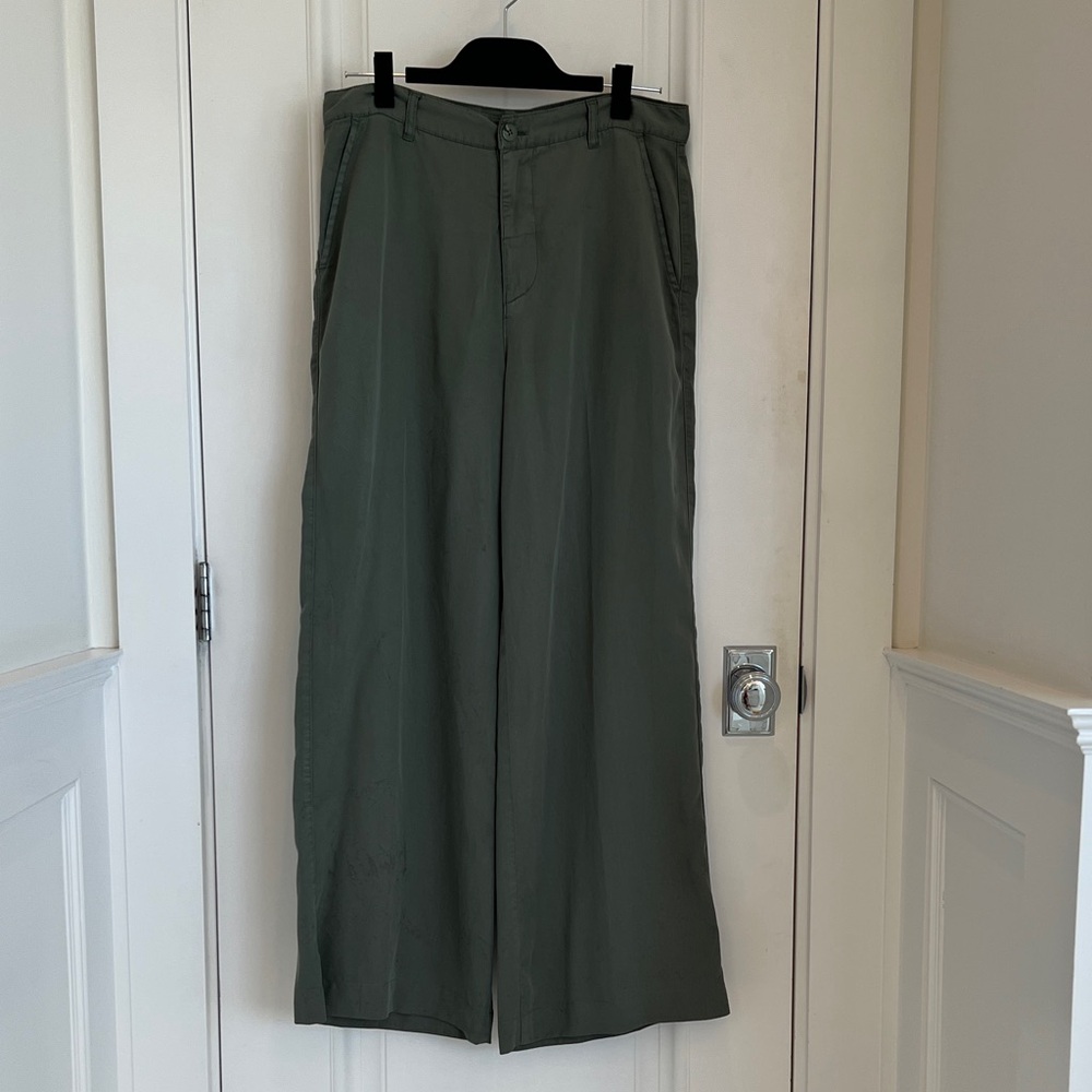 Pistola Women's Wide Leg Pants in Olive